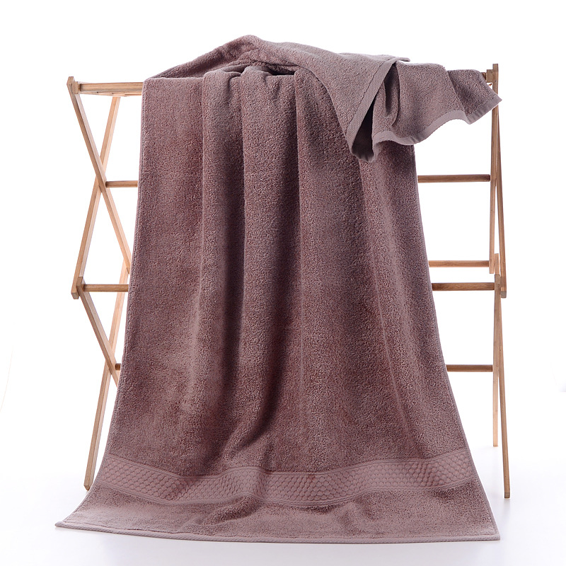 Classic Bathroom Soft Towel | Brown
