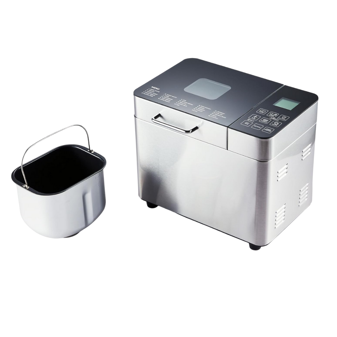 Bread Maker Machine with 24 Programs and 2 Pound Loaf Capacity