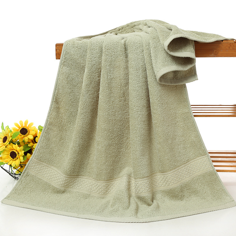 Classic Bathroom Soft Towel | Medium Green