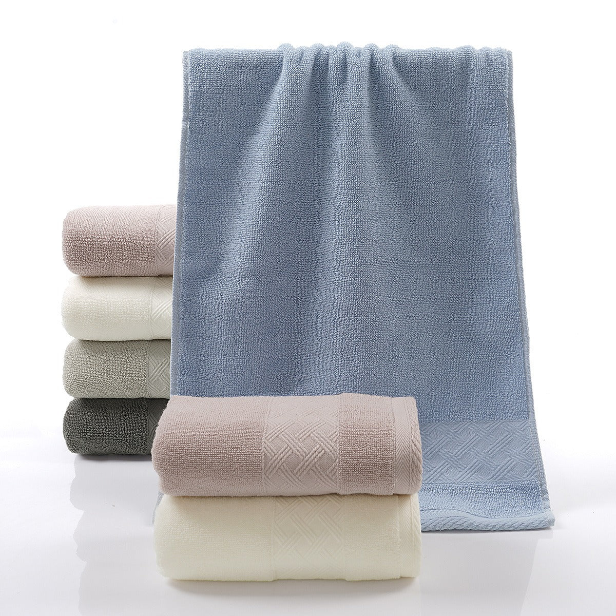 Cotton Face Towel 100% Cotton 13.4 x 29.1 Inches