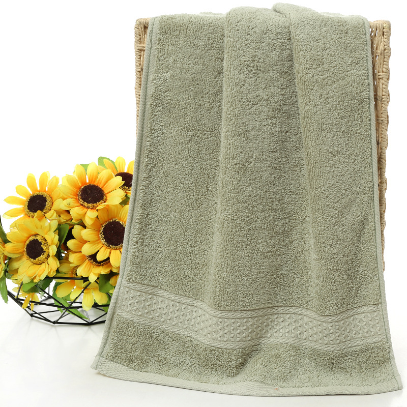 Classic Bathroom Soft Towel | Medium Green