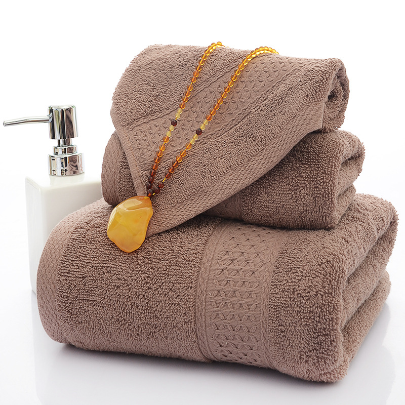 Classic Bathroom Soft Towel | Brown