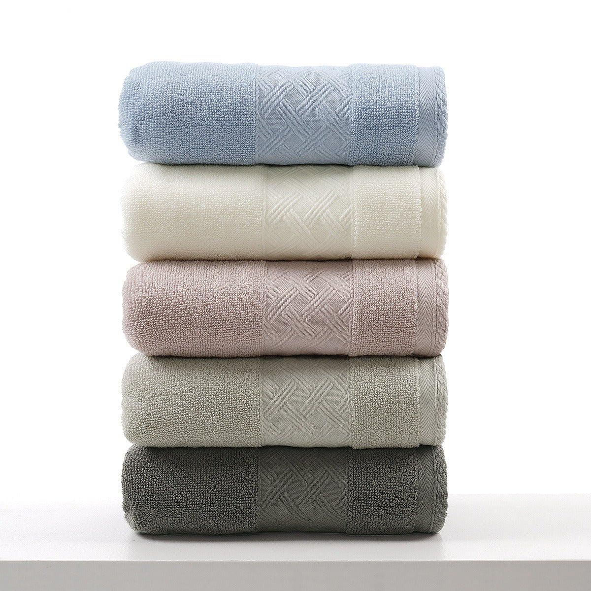 Cotton Face Towel 100% Cotton 13.4 x 29.1 Inches