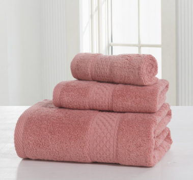 Cotton Soft Double-Sided Thickening Towel Set – 3 Sizes