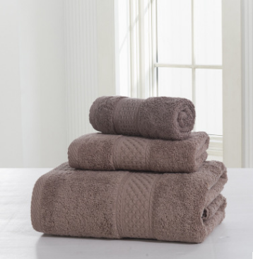 Cotton Soft Double-Sided Thickening Towel Set – 3 Sizes