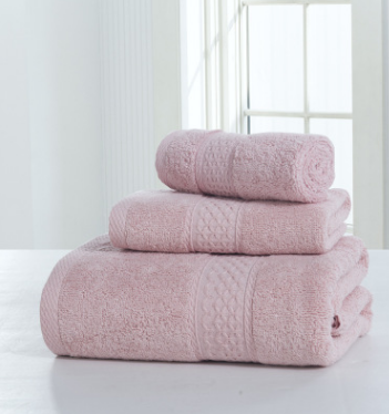 Cotton Soft Double-Sided Thickening Towel Set – 3 Sizes