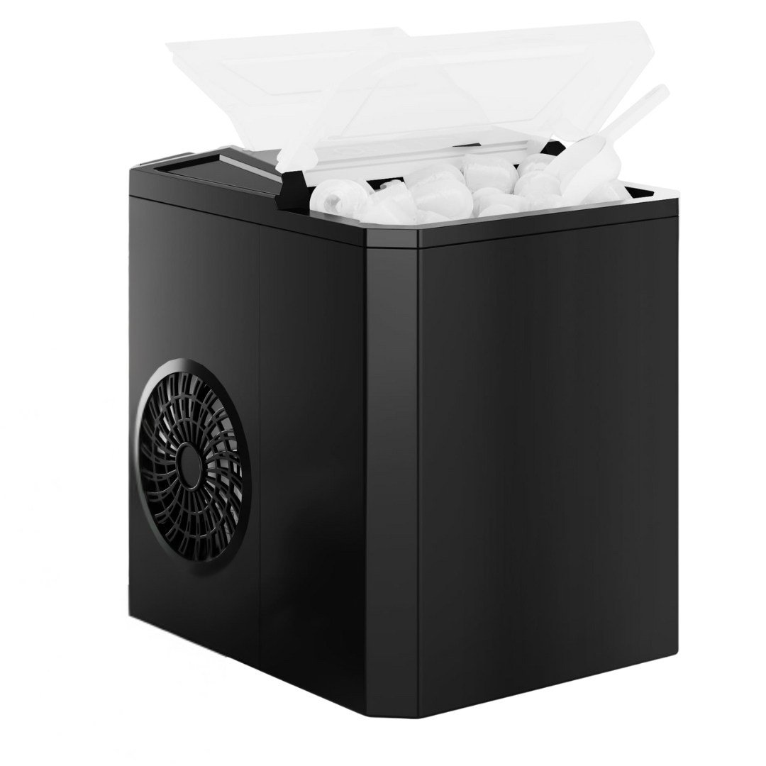 Countertop Ice Maker with 2 Cube Sizes, 26.5 lbs Daily Capacity