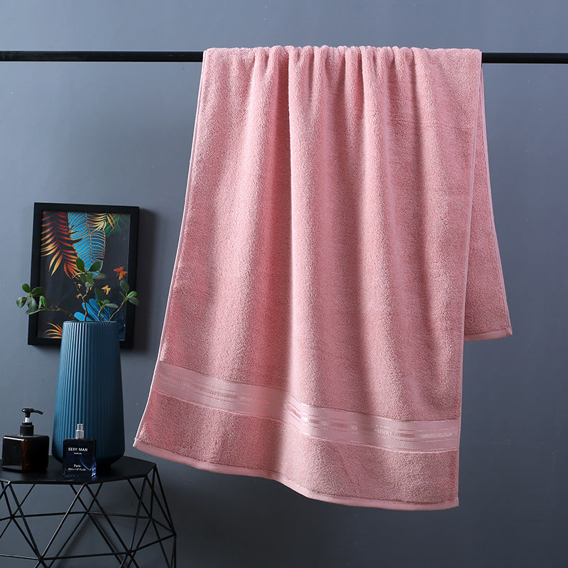 Pure Cotton Bath Towel Set with Multi-Size Use Options