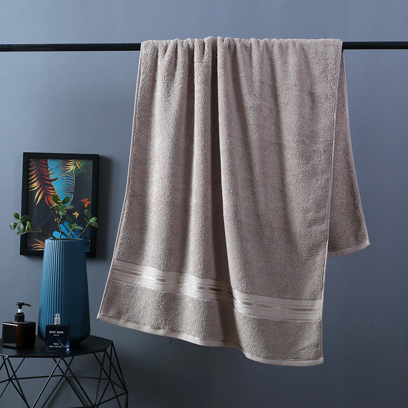 Pure Cotton Bath Towel Set with Multi-Size Use Options
