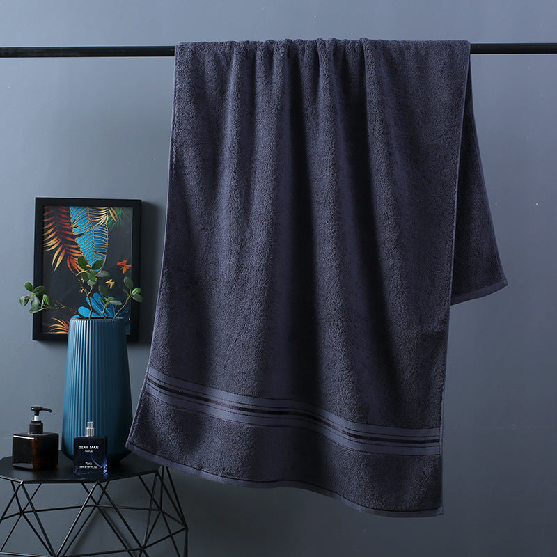 Pure Cotton Bath Towel Set with Multi-Size Use Options