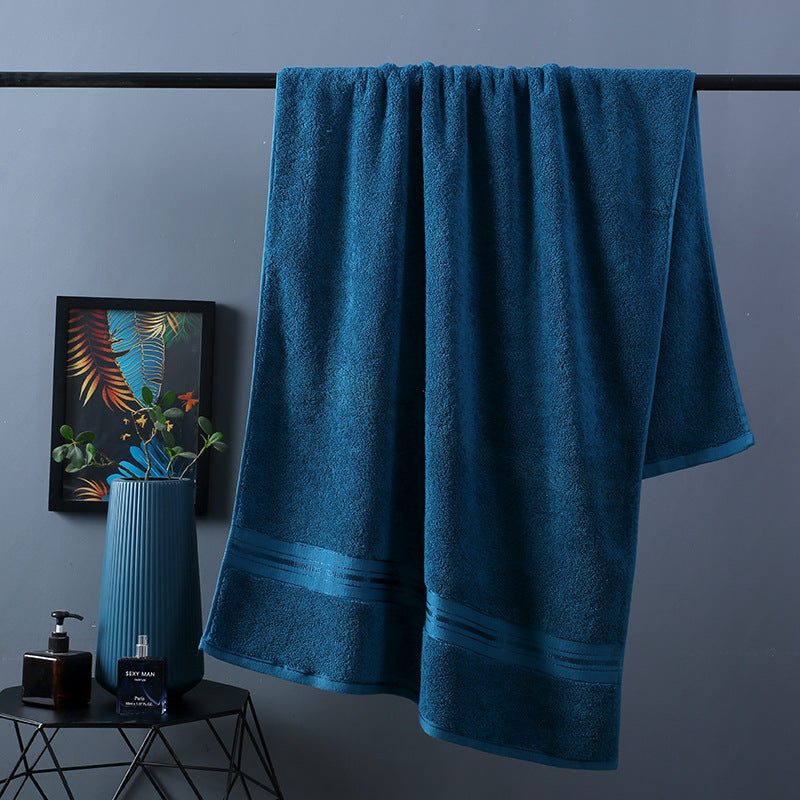 Pure Cotton Bath Towel Set with Multi-Size Use Options