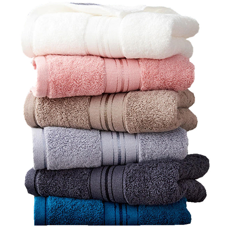 Pure Cotton Bath Towel Set with Multi-Size Use Options