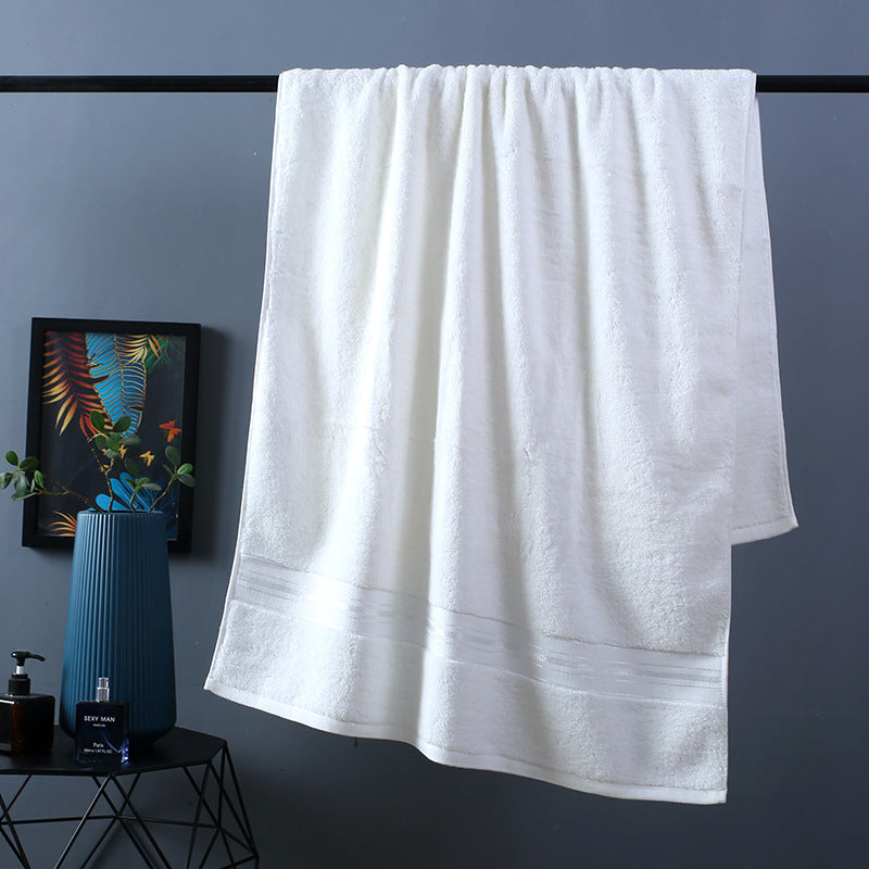 Pure Cotton Bath Towel Set with Multi-Size Use Options