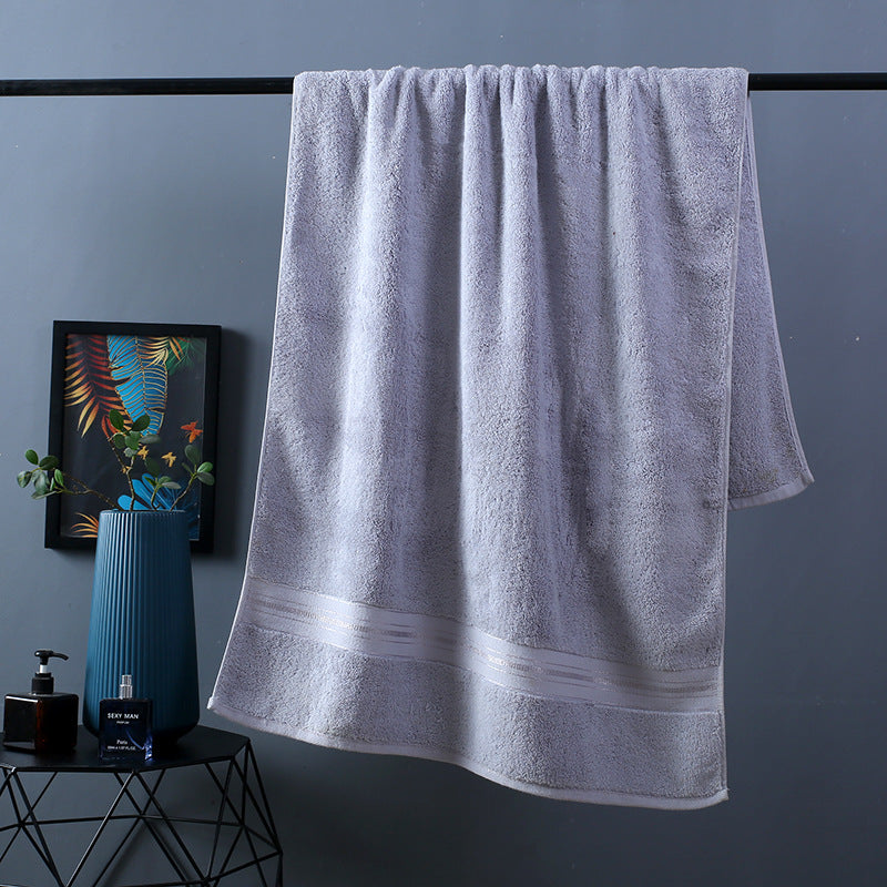 Pure Cotton Bath Towel Set with Multi-Size Use Options