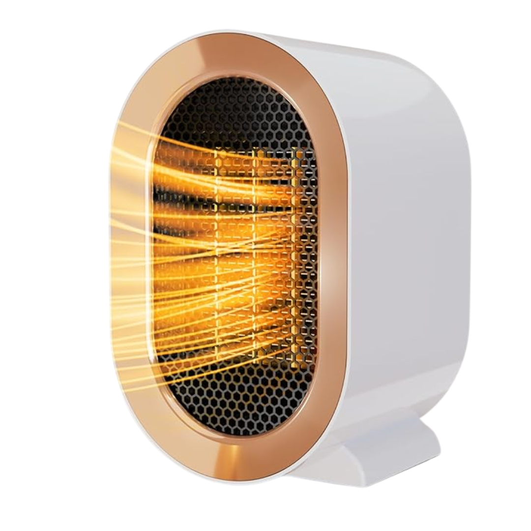 Electric Space Heater with Two Speeds, Portable Indoor Heater Fan