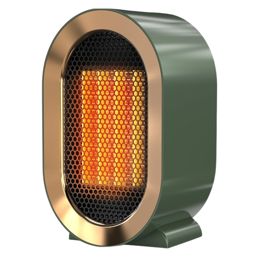 Electric Space Heater with Two Speeds, Portable Indoor Heater Fan