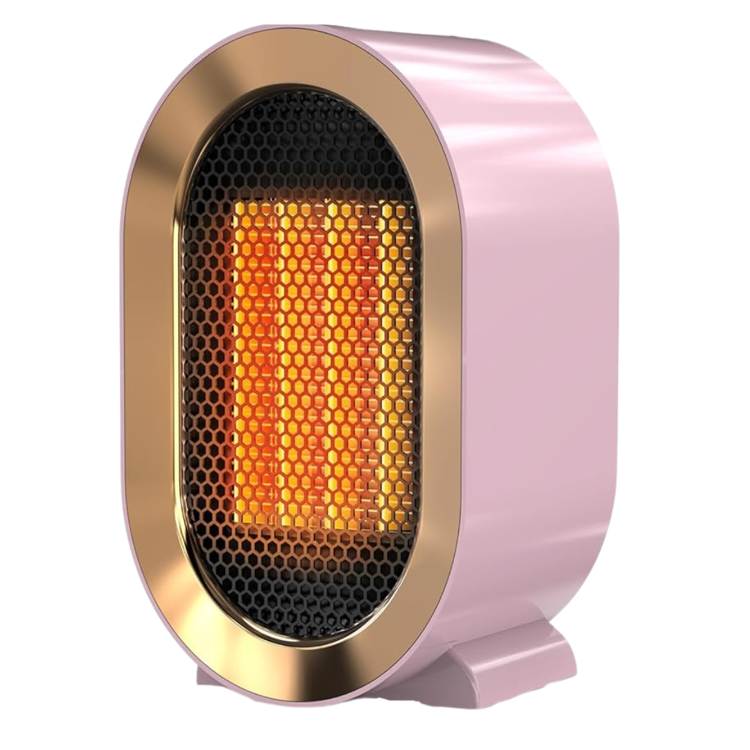 Electric Space Heater with Two Speeds, Portable Indoor Heater Fan