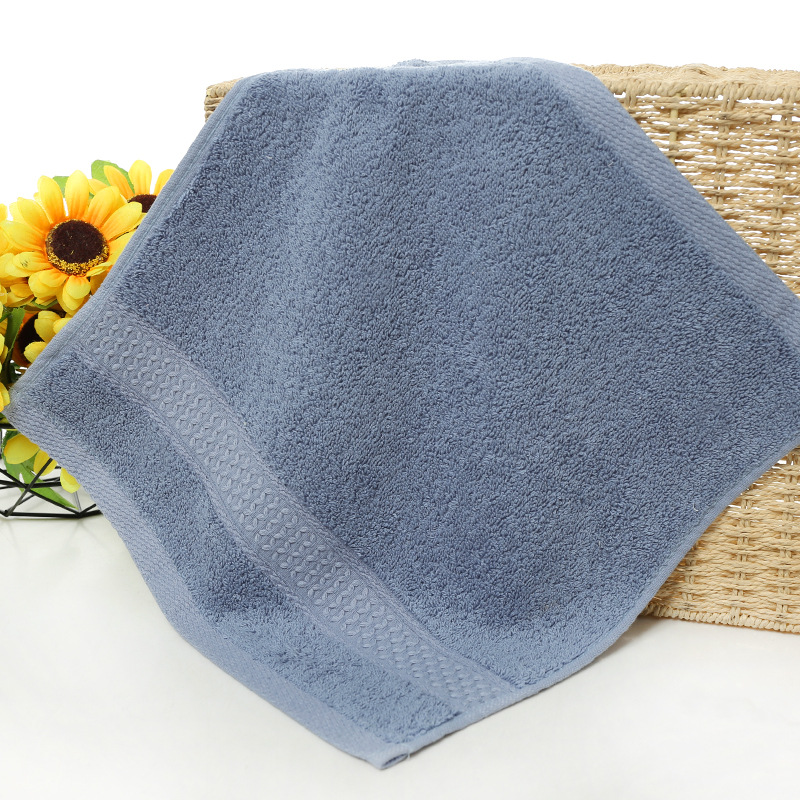 Classic Bathroom Soft Towel | Grey Blue